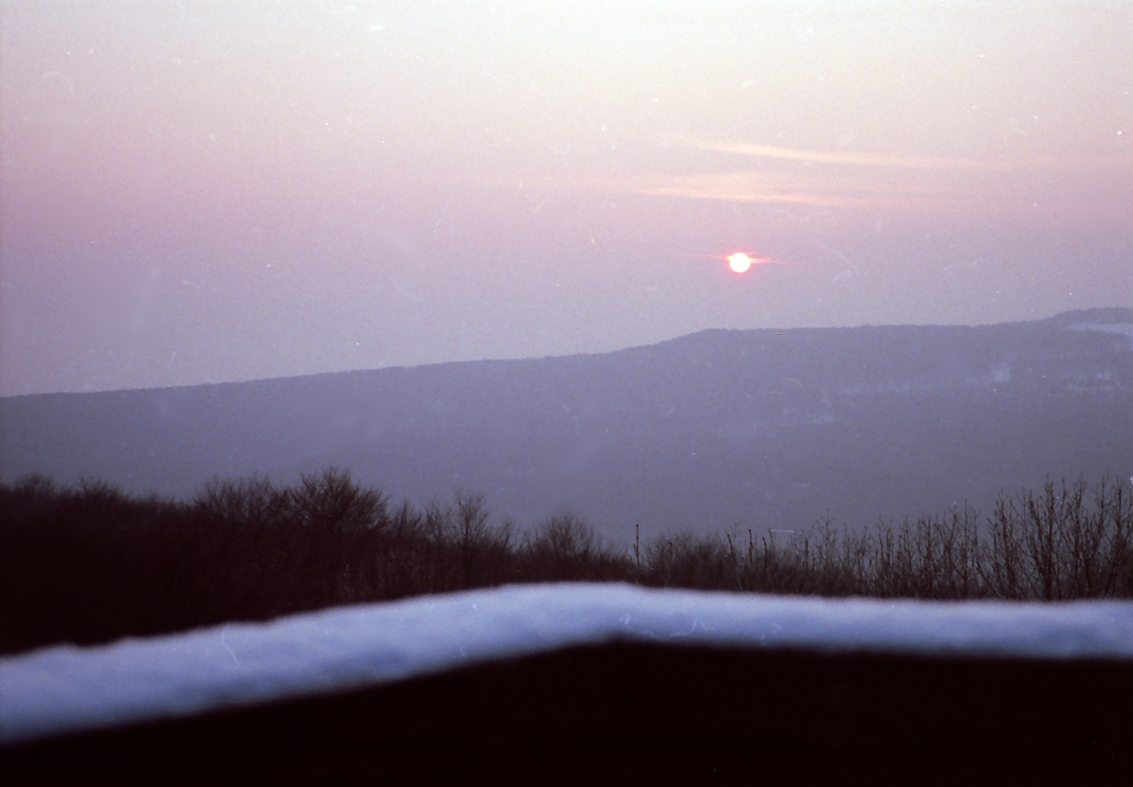 západ slunce